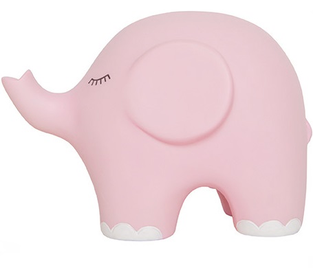 Jabadabado Nattlampa Elefant Rosa i gruppen Barn & Frlder / Barnrum  / Lampor & nattlampor / Nattlampor hos Kpbarnvagn (X6104)