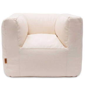 Jollein Barnfåtölj Beanbag Twill Natural