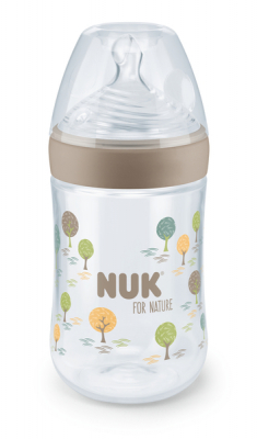 NUK for Nature Temperature Control Nappflaska Silicon 260ml