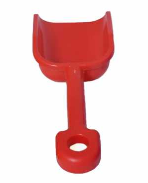 Plasto Spade djup 26 cm Röd