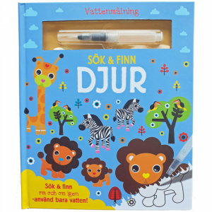 Vattenmålning, Sök & finn Djur