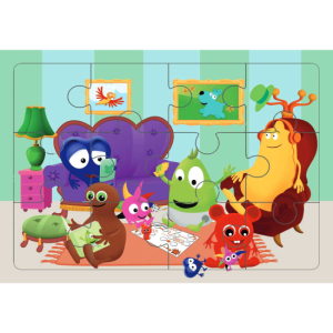 Babblarna Pussel 12 bitar