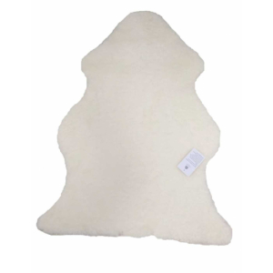 BOZZ Lammskinnsfäll Kortklippt Ivory