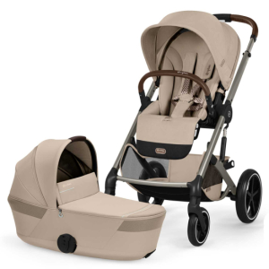 Cybex Balios S Lux DUO med Fold-Cot Almond Beige