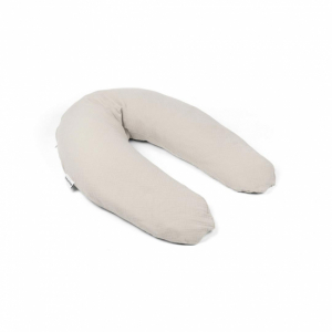 Doomoo Amnings- och gravidkudde Stor Muslin Beige