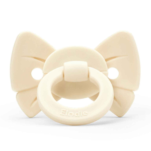 Elodie Binky Bow Napp Silikon 0-6 mån Oat White