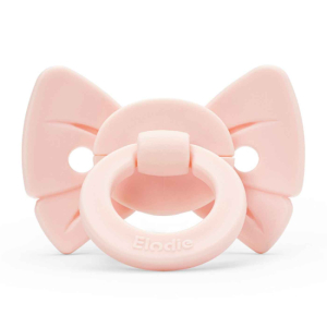 Elodie Binky Bow Napp Silikon 0-6 mån Misty Pink