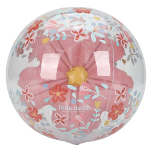 Little Dutch Badboll Pink Flowers 3D 35cm