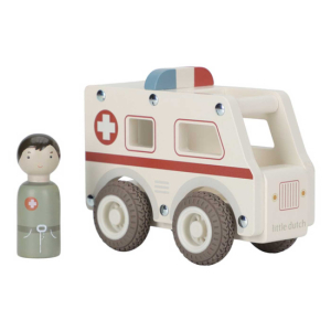 Little Dutch Ambulans med figur