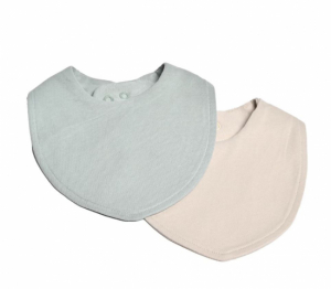 Mini Dreams Bib Dregglis 2-pack, Grön/Sand