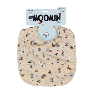 Mumin Picknick Haklapp Beige