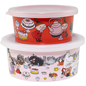 Mumin Lilla My Snackbox 2-pack