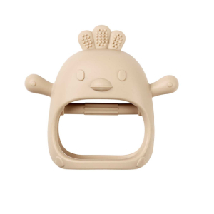 Nattou Soft Silicone Bitleksak Handske Clay