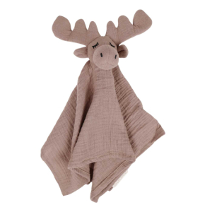 Oh Poppy Loa the Moose Muslinfilt Biscuit Brown