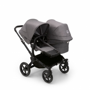 Bugaboo Donkey 5 Duo Black/Grey Melange