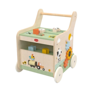 Tiny Love Aktivitetsvagn i trä Farmers Funday