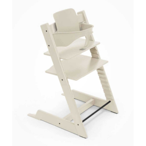 Stokke Tripp Trapp Matstol Vanilla White inkl. bygel 