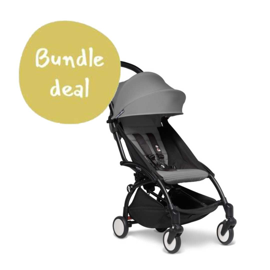 Babyzen Yoyo2 Sittvagn Svart/Gr