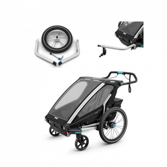 thule chariot sport 2 blue