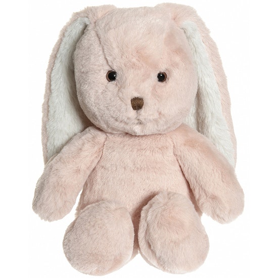 Teddykompaniet Plüschhase „Maja“ Rosa | 27 Cm, Super Weich, Mit Schlappohren | Kuscheltier Für Kinder Ab Geburt