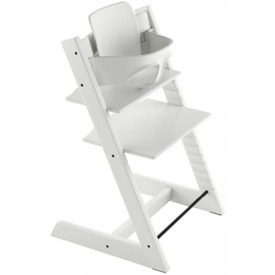 PAKETPRIS Stokke Tripp Trapp Matstol inkl. bygel White PAKETPRIS Stokke Tripp Trapp Matstol inkl. bygel White