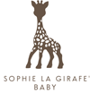 SES Sophie La Girafe målar med vatten i badkaret