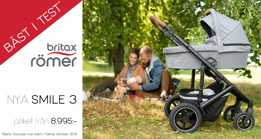Barnvagn Bäst i test Britax Smile 3