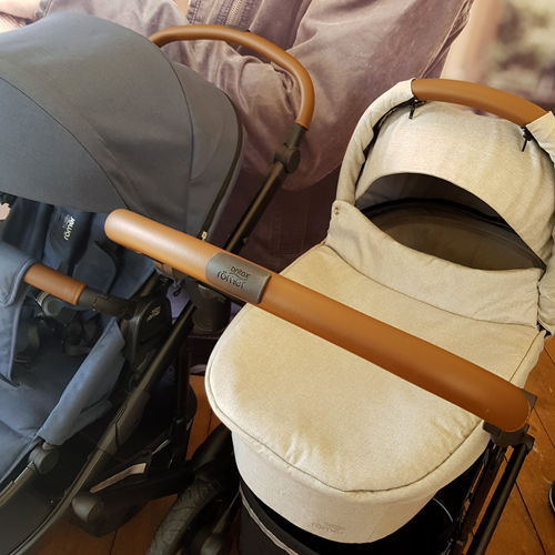 Britax Smile3 med exklusivt läderhandtag