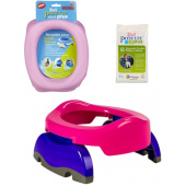 Potette Plus 2 in 1 Resepotta & Toasits Bundle Pack Rosa