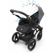 Dooky Solskydd för barnvagn/babyskydd Dandelion