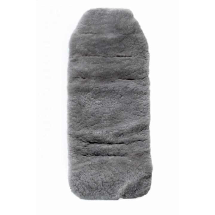 BOZZ Barnvagnsdyna Lammskinn Korthårig Mid Grey i gruppen Barnvagnar / Tillbehör / Lammskinn hos Köpbarnvagn (20-2006-9)