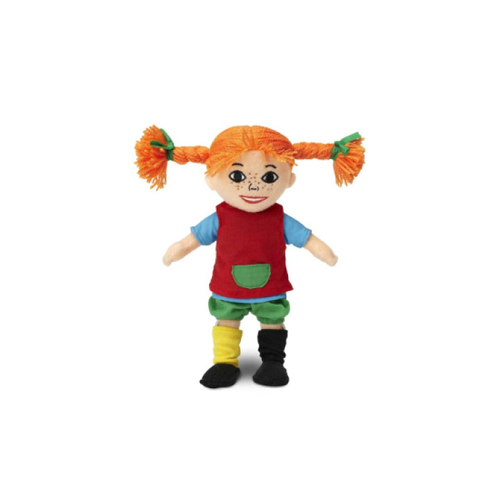 Pippi Docka 20 cm i gruppen Leksaker / Leksaker från 1 år / Dockor hos Köpbarnvagn (2026039)