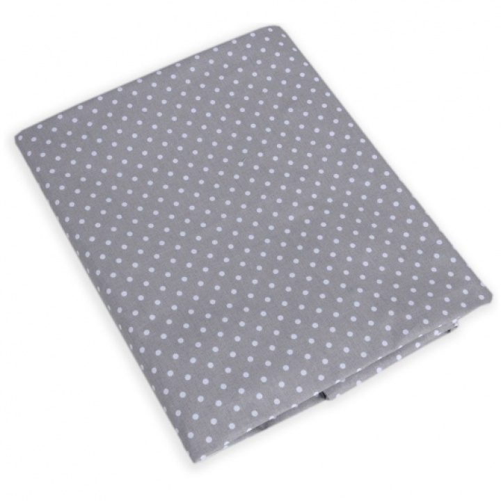 Kaxholmen Bäddset till spjälsäng Grå i gruppen Barnrum / Sängtillbehör / Bädd Spjälsäng hos Köpbarnvagn (2153W17)