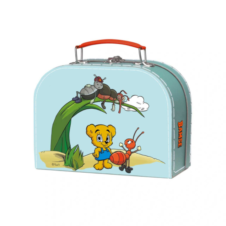 Bamse Resväska Turkos 25 cm i gruppen Leksaker / Leksaker från 3 år hos Köpbarnvagn (230003871)