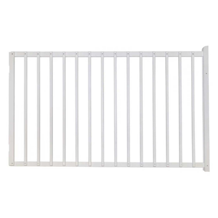 2ME Fällgrind i Trä 95 cm Vit i gruppen Babytillbehör / Barnsäkerhet / Grindar hos Köpbarnvagn (2ME25-4101)