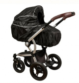 Fresh Kid Regnskydd för barnvagn Svart