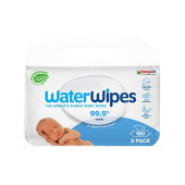 WaterWipes Biodegradable BabyWipes 3x60 pack