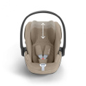 Cybex Cloud T PLUS Babyskydd Cozy Beige