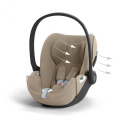 Cybex Cloud T PLUS Babyskydd Cozy Beige