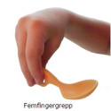 I Can Spoon 2-pack - Multigreppsked Vit/Gul