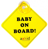 Axkid Skylt Baby On Board