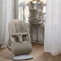 BabyBjörn Babysitter Begin Mjukborstad väv Sandgrå