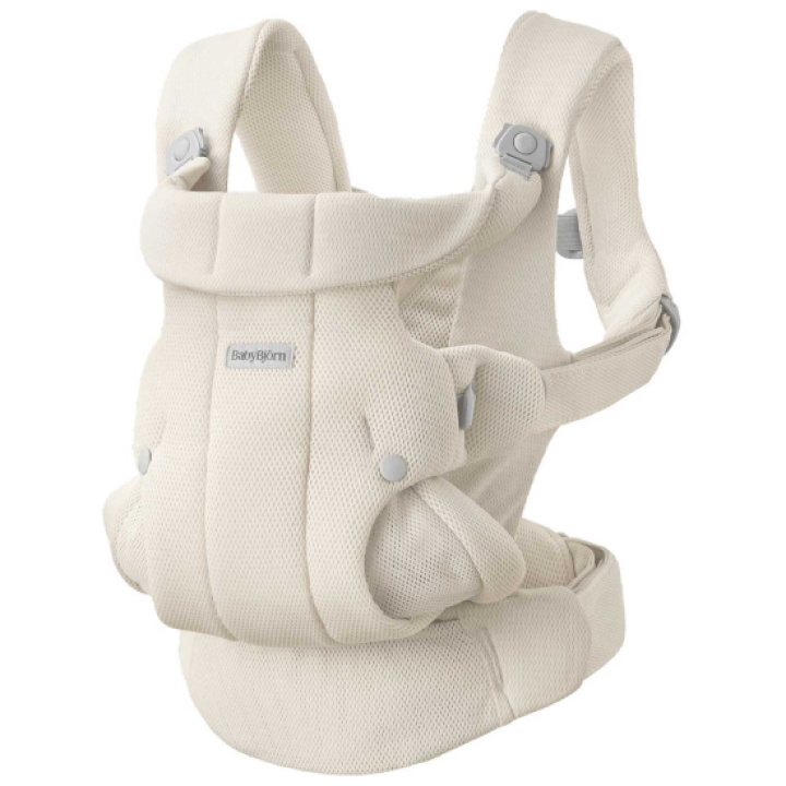 BabyBjörn Bärsele Hold Luftig mesh Off-white i gruppen Förälder / Bärselar & Bärsjalar / Bärselar hos Köpbarnvagn (BABJ089003)