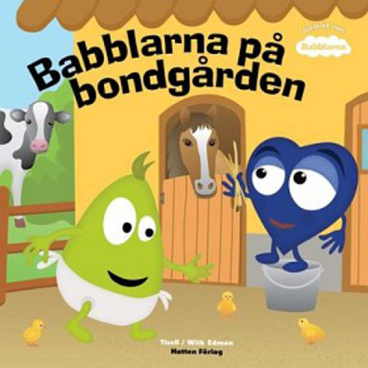 Babblarna Bok På bondgården i gruppen Leksaker / Leksaker från 1 år / Böcker hos Köpbarnvagn (BABL12911)