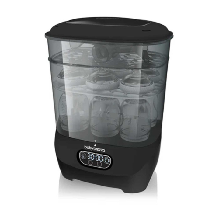 Baby Brezza Sterilizer Dryer Advanced Black Edition i gruppen Babytillbehör / Äta & dricka / Nappflaskor & muggar hos Köpbarnvagn (BABRBRZ0172)