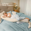 Bbhugme Gravid/Amningskudde Soft White