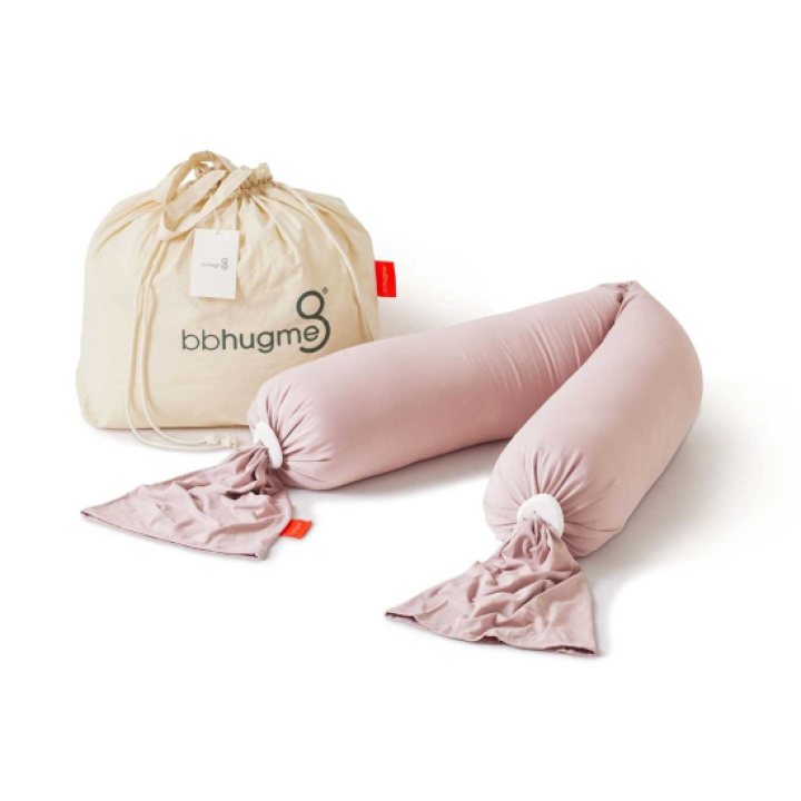 Bbhugme Gravid/Amningskudde Dusty Pink Vanilla i gruppen Presenttips / Babyshower hos Köpbarnvagn (BBHU135800)