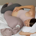Bbhugme Gravid/Amningskudde Dusty Pink Vanilla