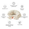 Bbhugme Amningskudde Soft White
