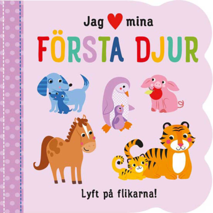 Jag (hjärta) mina första djur i gruppen Leksaker / Babylek 0-1 år / Böcker hos Köpbarnvagn (BOKT79342)